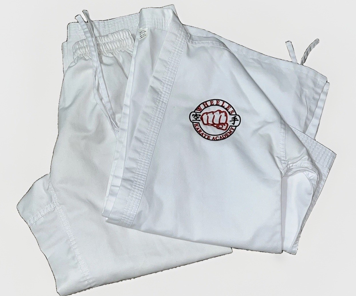 Tiger Claw TC2000 Karate Gi Uniform Size 3 White Jiu Jitsu BJJ Martial Arts Set