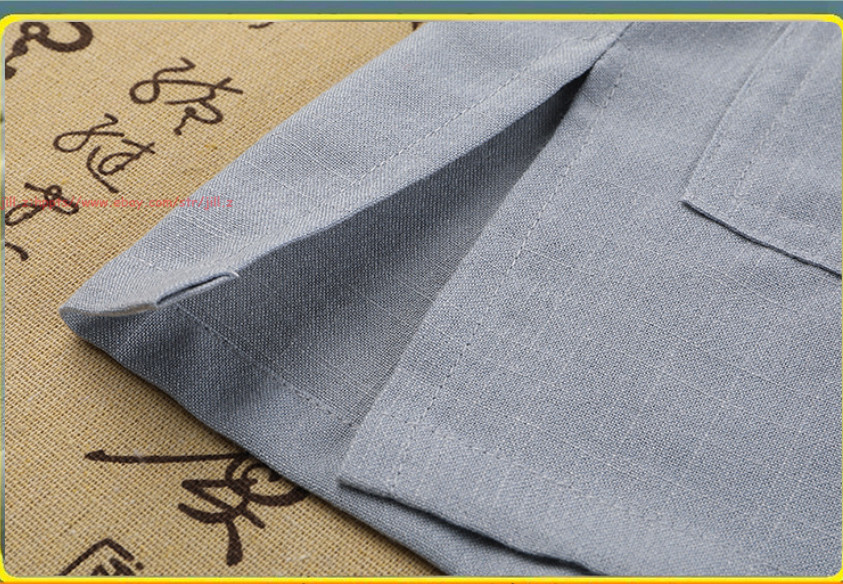 Tai Chi Clothing Kung Fu Uniform Tang Suit Men martial arts Wing Chun Linen Suit