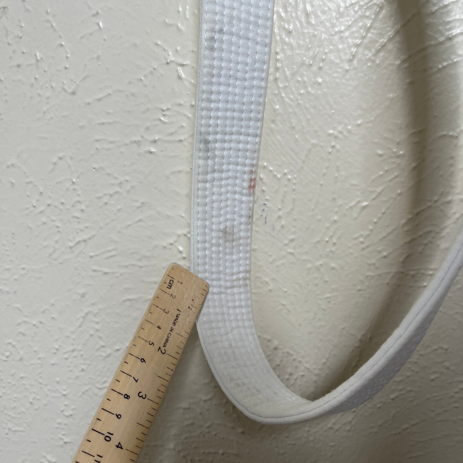Gracie Barra Gi Belt Unisex A4 White Jiu Jitsu BJJ Kimono Uniform