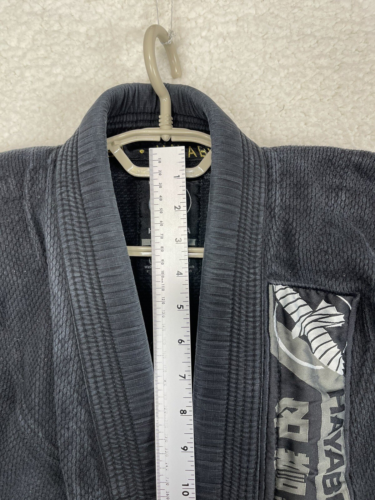 hayabusa jiu jitsu gi Y4 Youth Black MMA Fighters Tough Roll Choke