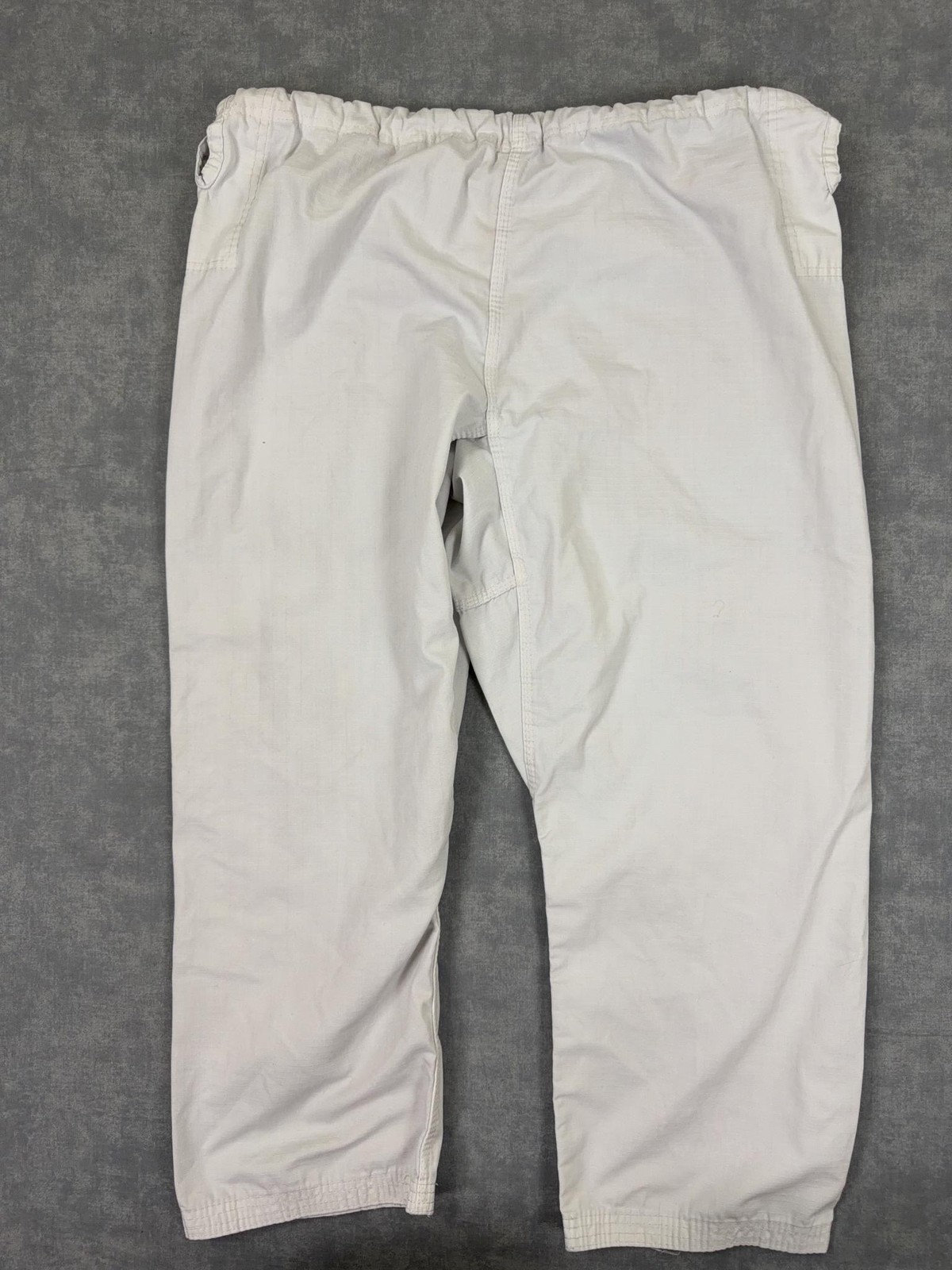 Gracie Jiu-Jitsu BJJ Gi Pants A2 Medium White Mens Adult Jiu-Jitsu 100% Cotton