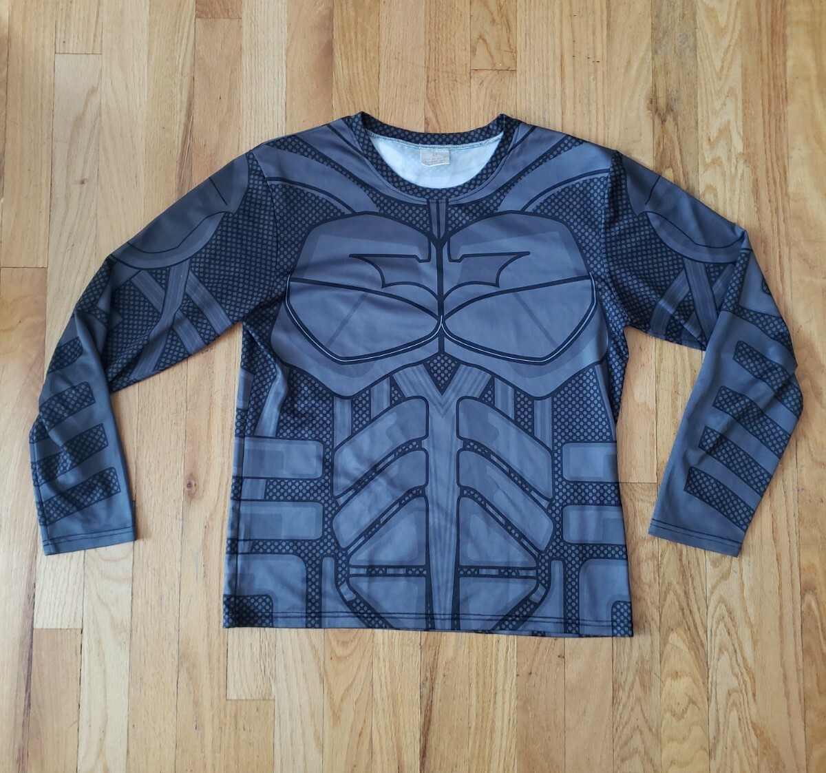 Batman Dark Knight MMA BJJ Jiu Jitsu Rashguard size M compression shirt