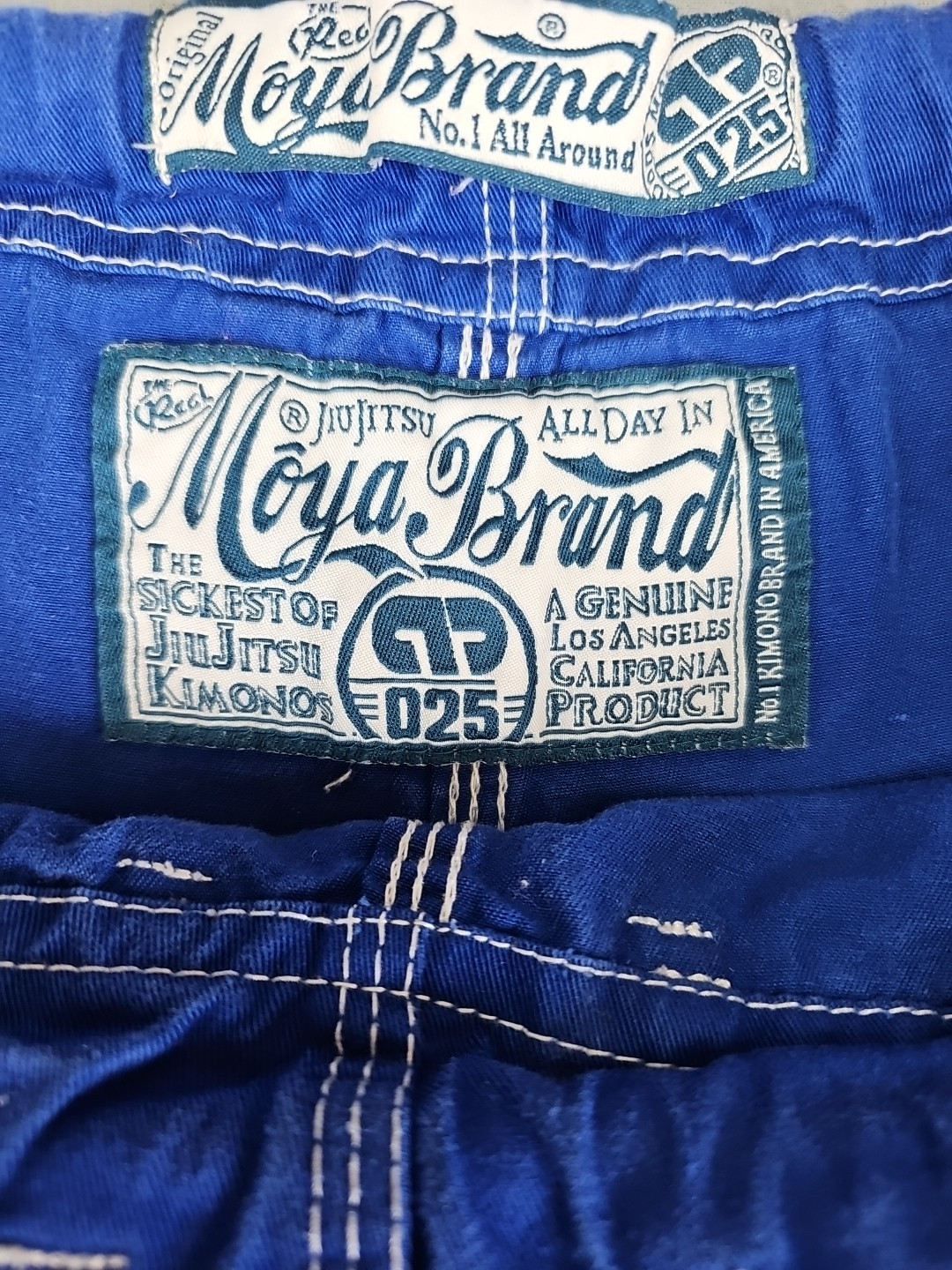 Moya Brand 025 Royal Blue Pants Size K3 Jiu Jitsu Jujutsu 29×23