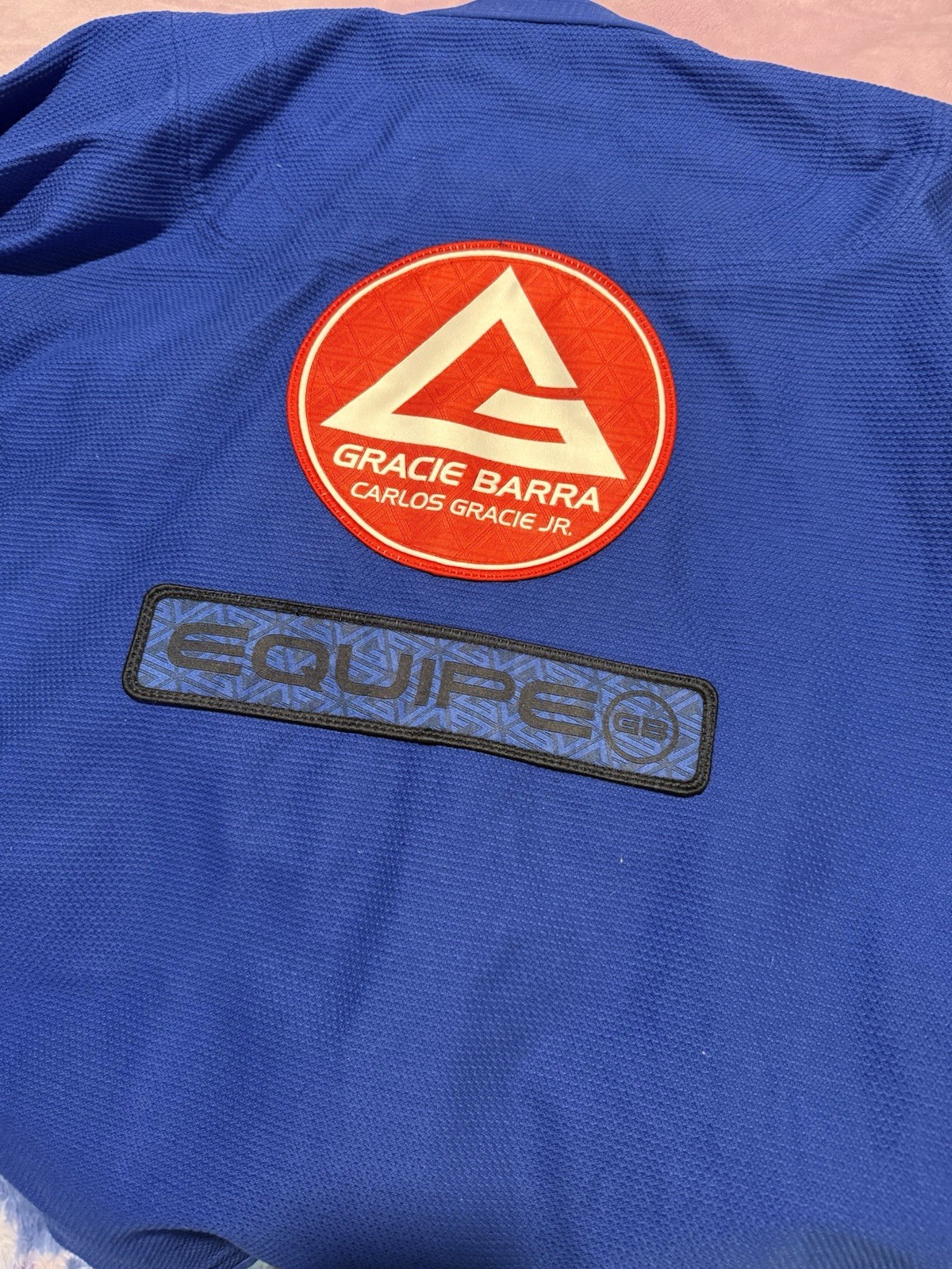 Gracie Barra Atleta Competition Kimono BJJ Jiu-Jitsu Gi Blue Adult Unisex A3