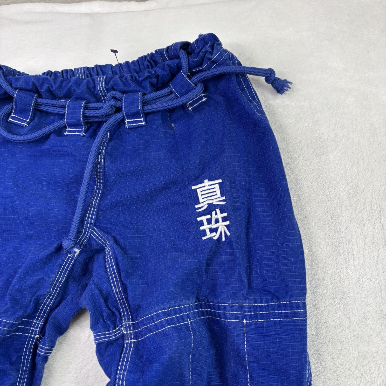 Hayabusa Blue MMA Gi Kimono Pants Jiu Jitsu Size A0 Martial Arts