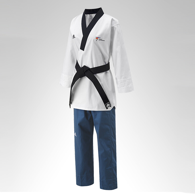 Kukkiwon Adidas Adi Club Taekwondo Poomsae Uniform Gi Dobok TKD Approved Female