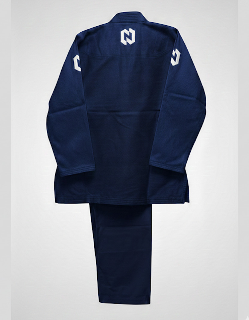 Brazilian Jiu Jitsu BJJ Gi Kimono 350gsm 10oz Rip Stop Pants Blue A1-A4 NOMAS