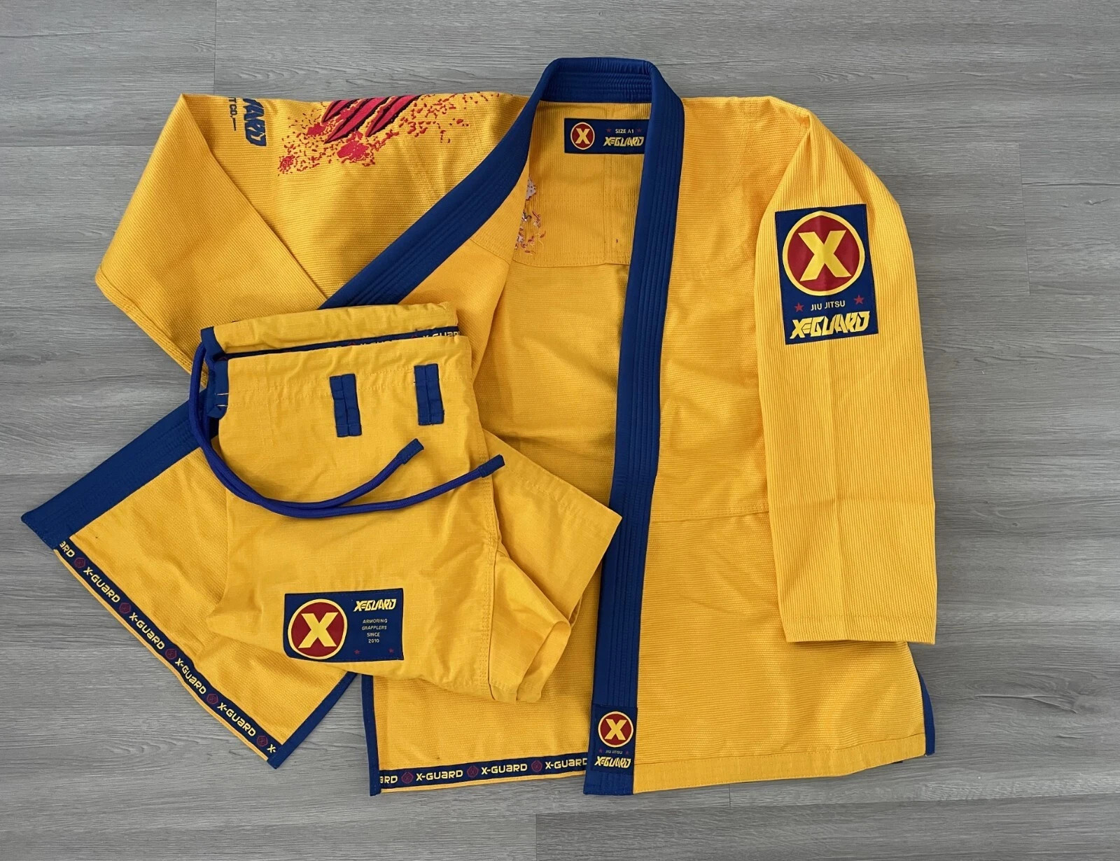 Logan 2.0 X-Guard A2L Yellow Gold BJJ Jiu Jitsu Gi