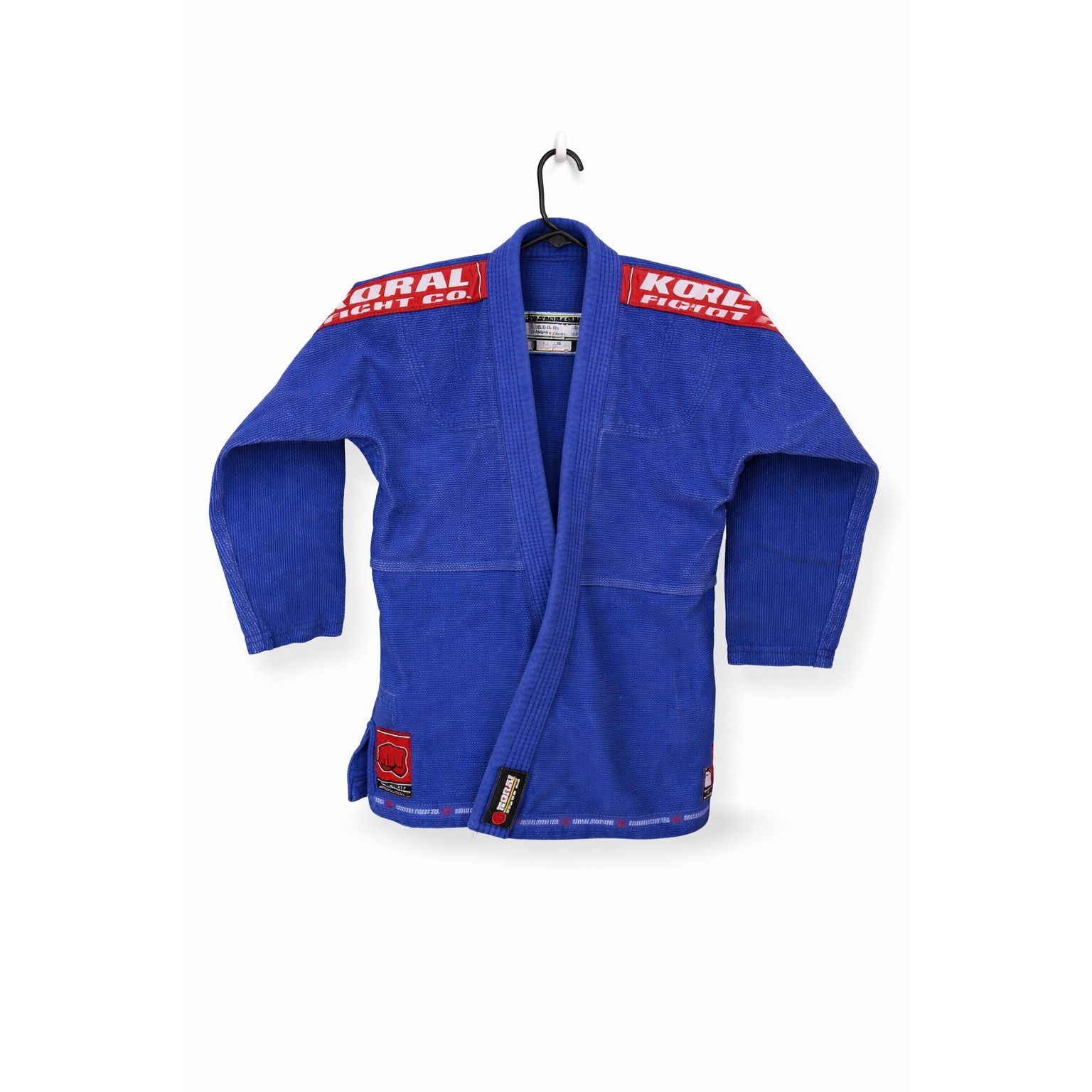 Koral Fight Co Classic BJJ Gi Jacket Blue Size A0 Brazilian Jiu Jitsu Kimono
