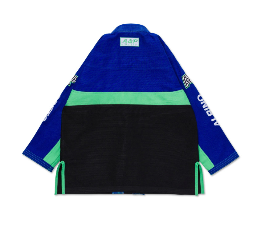 Albino & Preto Accelerate Pearl Weave with Canvas Trims Reserve BJJ Quality Gi