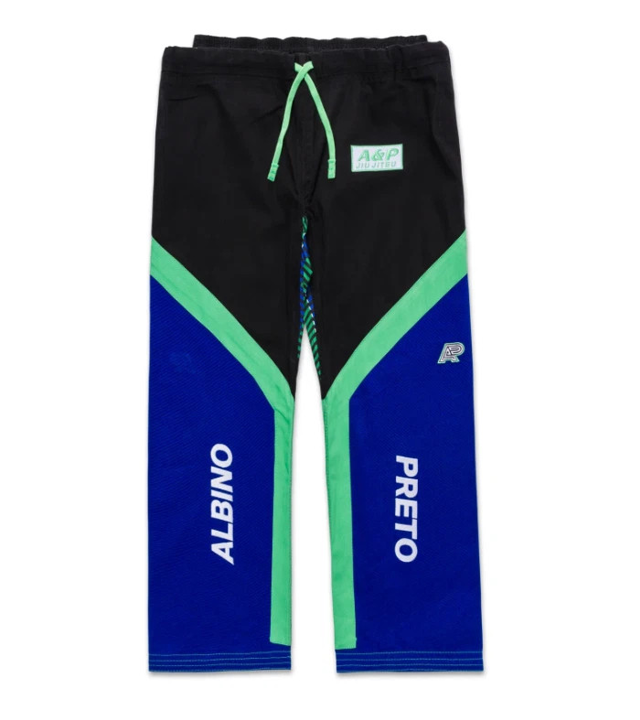 Albino & Preto Accelerate Pearl Weave with Canvas Trims Reserve BJJ in all sizes