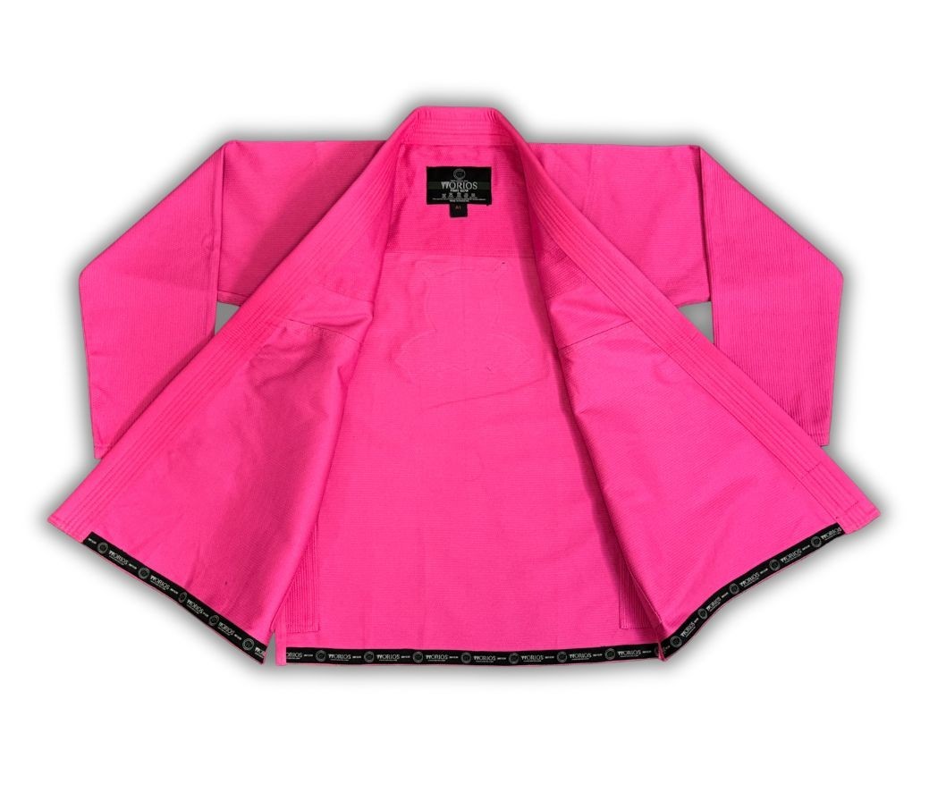 Worios Lightweight Pro 2.0 Brazillian Jiu-Jitsu Gi Pink Adults Pre-Shrink