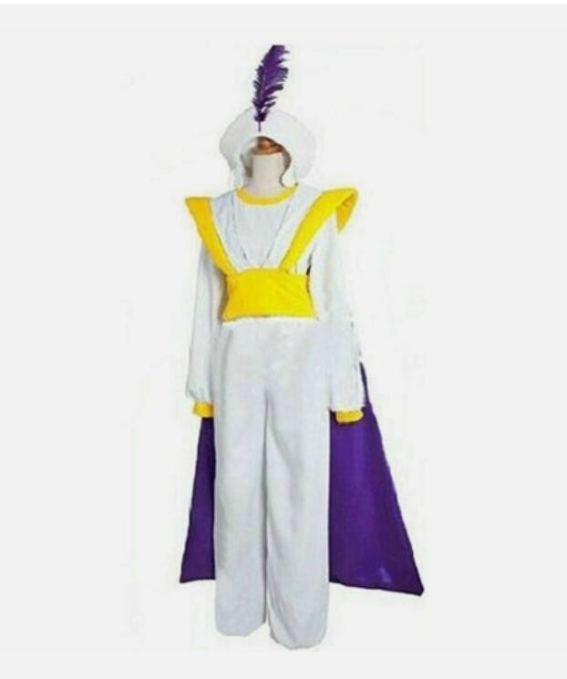 Aladdin Lamp Prince Ali Clothing Unform Suit Cosplay Costume