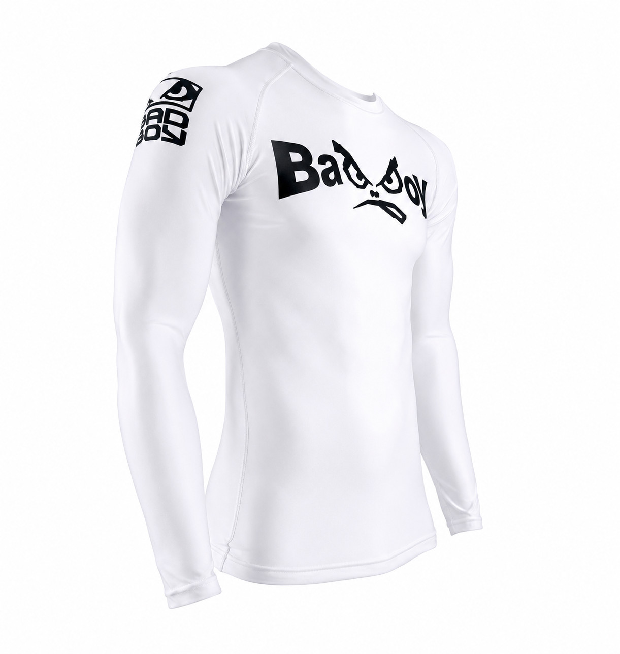 2026 Bad Boy New Retro Rashguard Gi MMA BJJ Shirt Made in Brazil White Adult