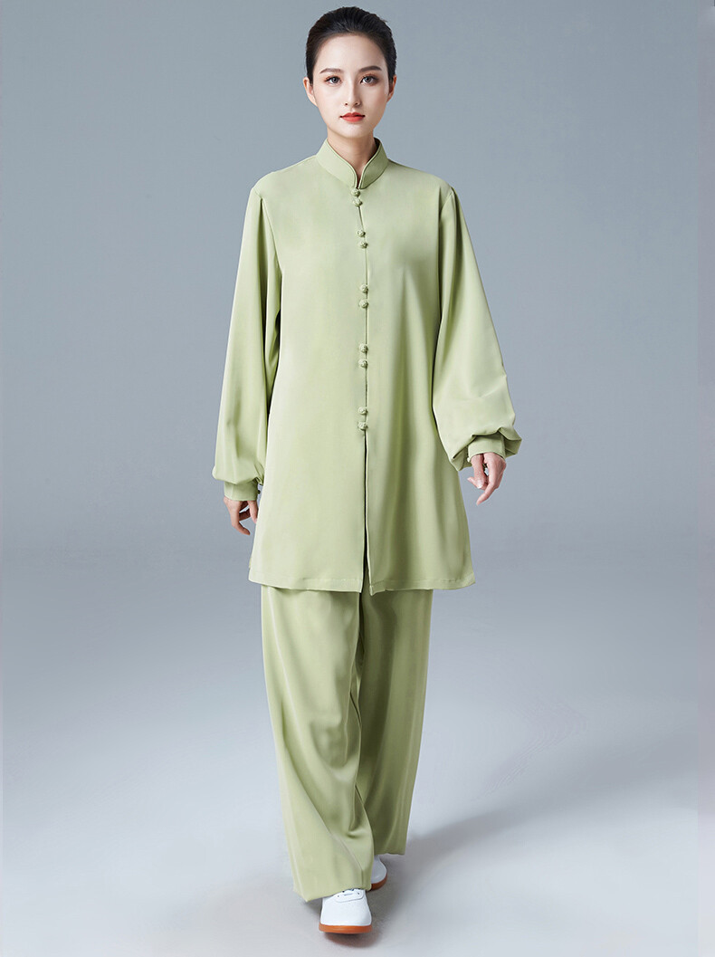 Summer Tai Chi Clothes Wrinkle Free Wushu Clothing Kung Fu Dress Martial Art