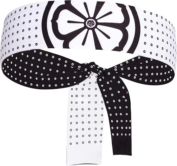 Karate Kid Cobra Kai Tenugui Reversible Warrior Headband, Bushido Hachimaki