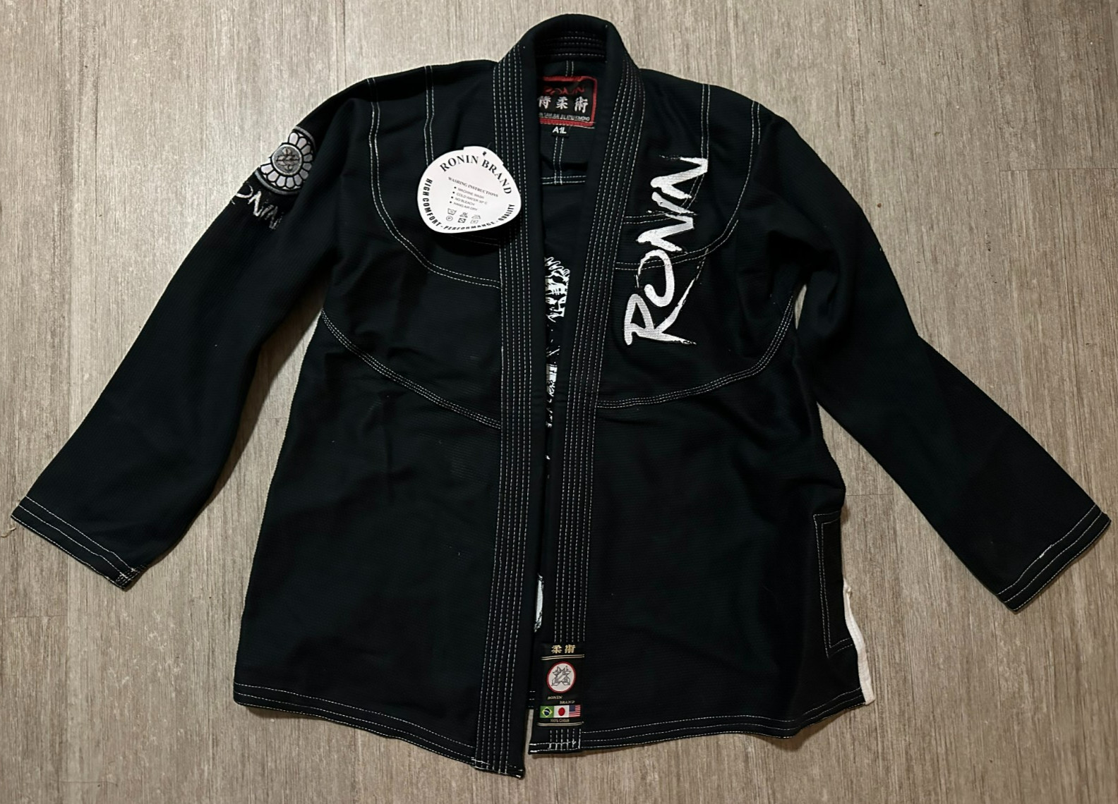 NWT Ronin Samurai Jujitsu Kimono size A1L JACKET ONLY