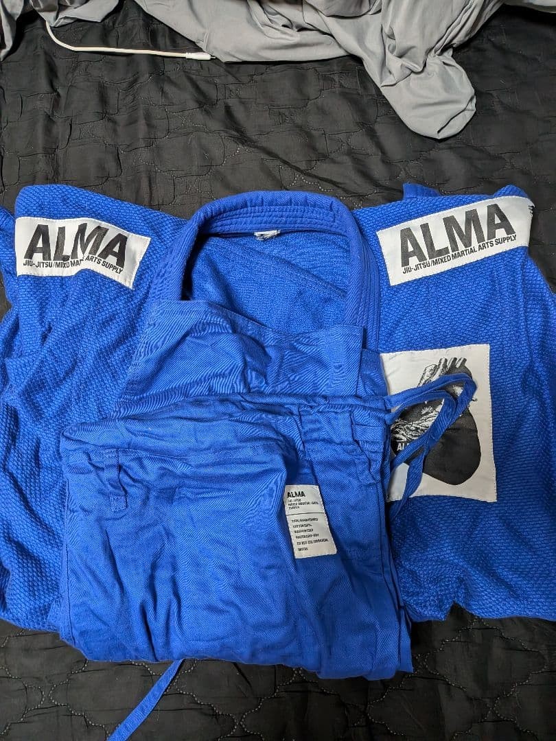 ALMA Blue Judo Gi Set With Belt A5