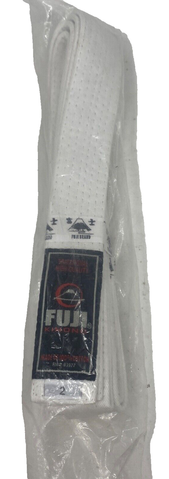 New FUJI Kimono Judo belt Traditional High Quality Cotton Blend #83977 Size 2