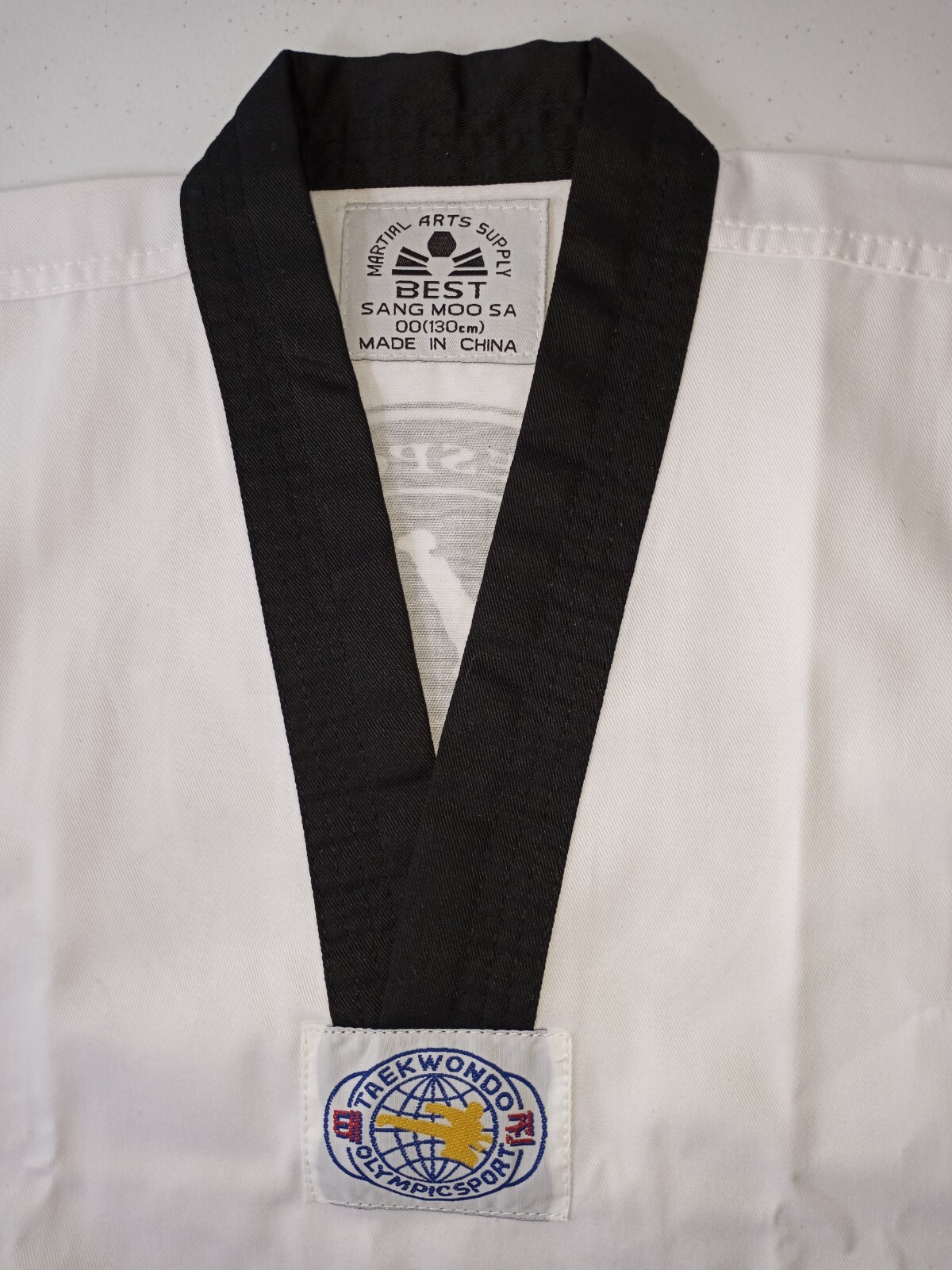 Martial Arts Supply Best Sang Moo SA Gi Top SZ 00 130CM Taekwondo Olympic Sport