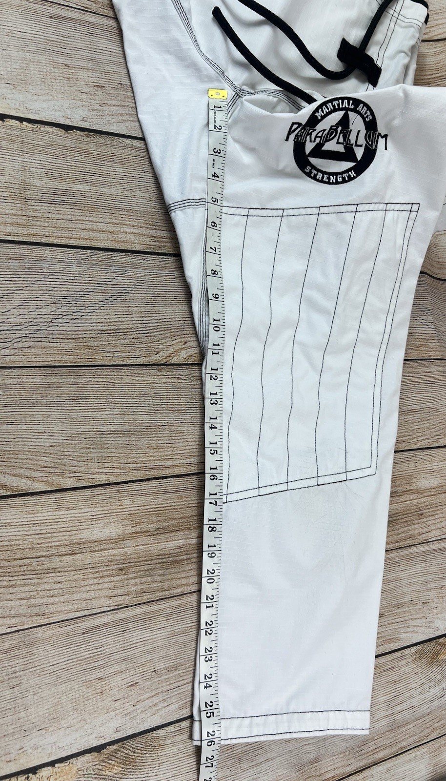 Women’s Parabellum Martial Arts Jiu-Jitsu Gi White Size F4 Top & Pants