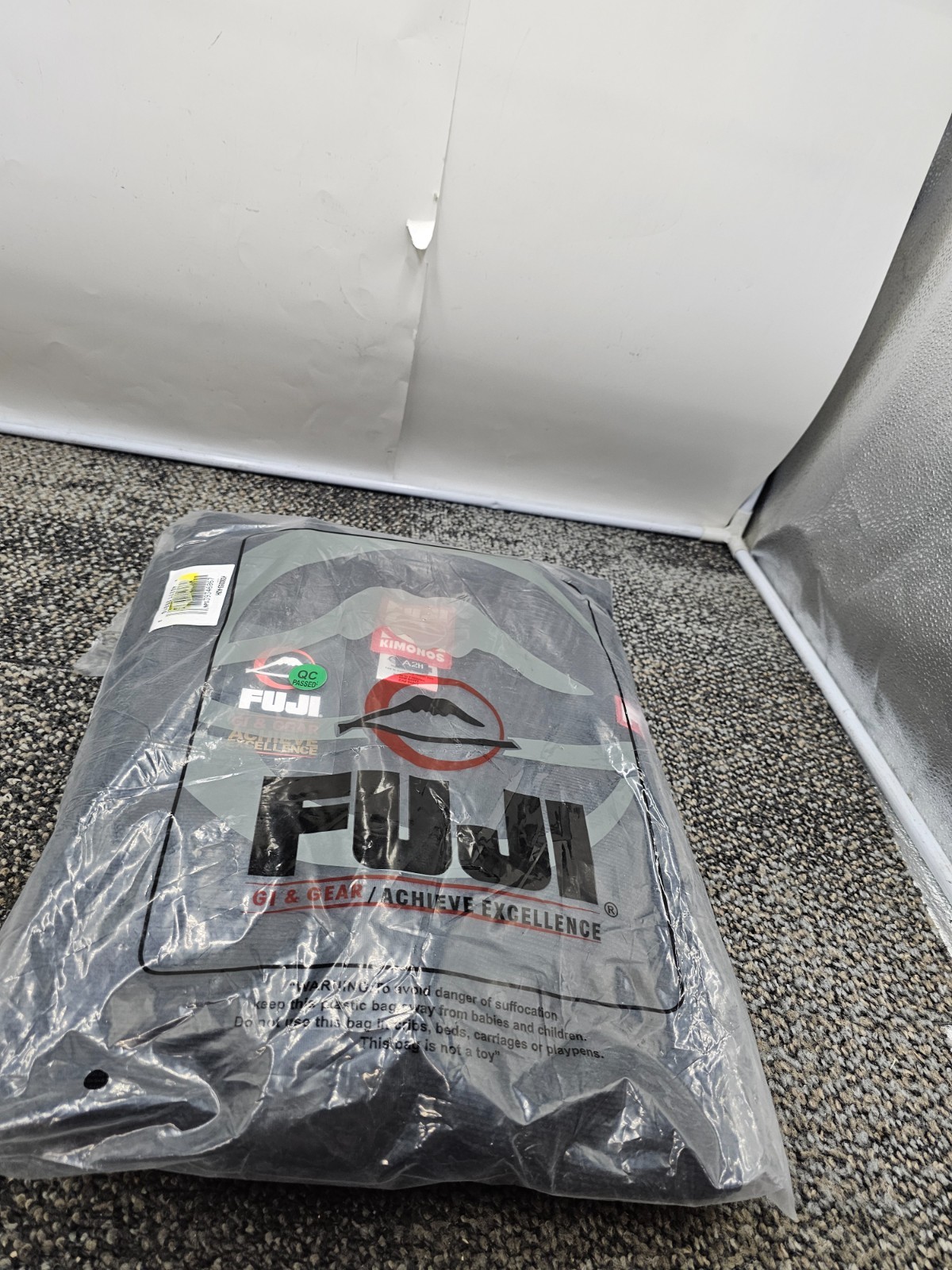 FUJI 330053-A2H Competition BJJ Gi Black Size A2H, 100% Cotton