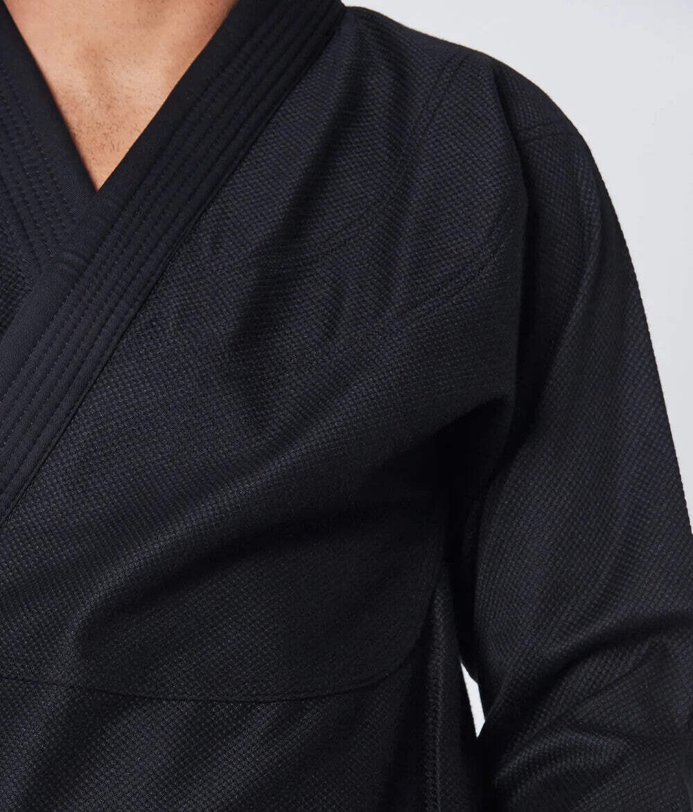 Martial Sports Essential Kids Brazilian Jiu Jitsu Gi Uniform – Black – Free Belt