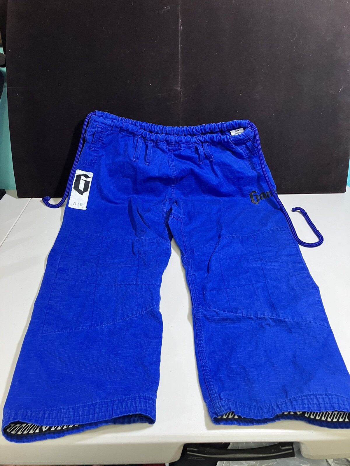 Gameness Ironside Martial Arts Professional Fight Wear Gi Size A0 Blue