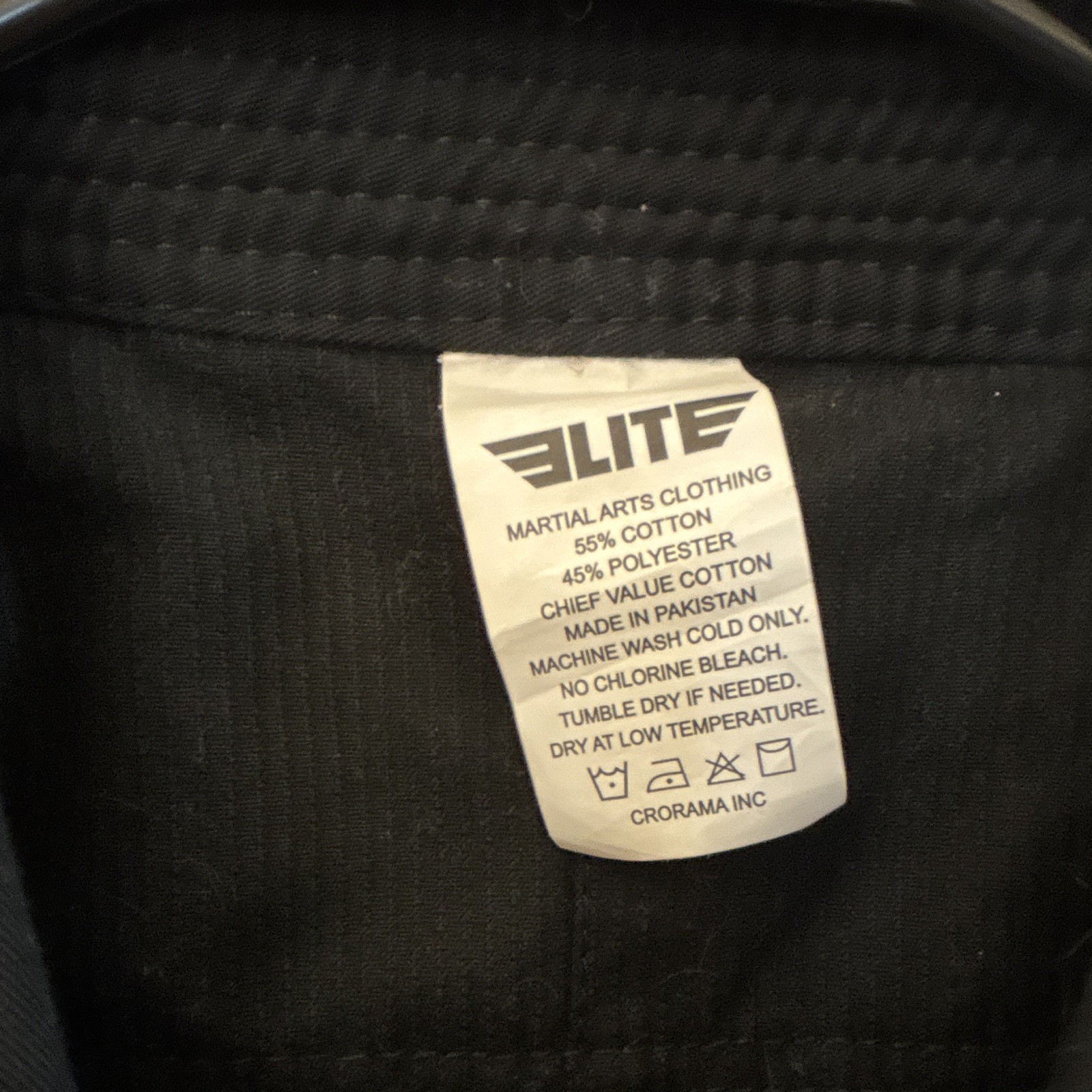 Elite BJJ Jiu-Jitsu Gi Uniform Black/Red w/ White Belt Adult Unisex C3