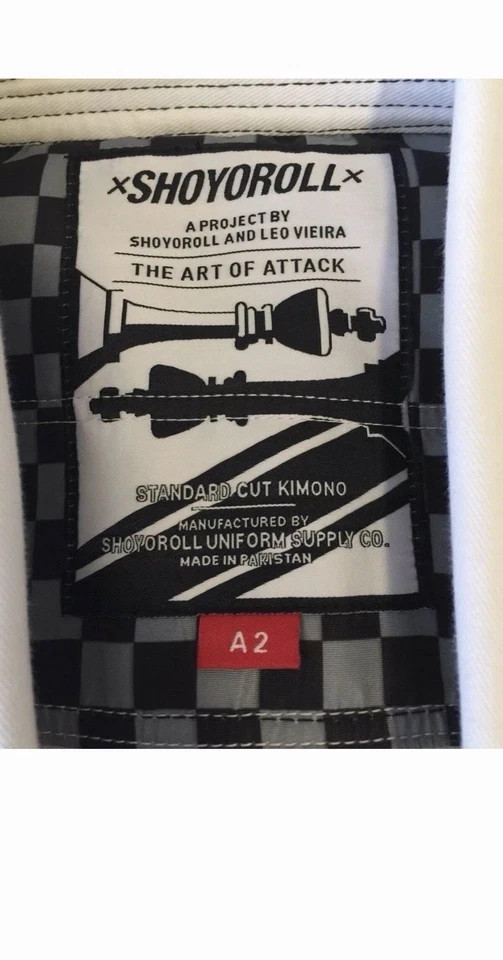 Shoyoroll BJJ Gi Batch #37 Human Chess Black Jiu Jitsu Kimono + Bag