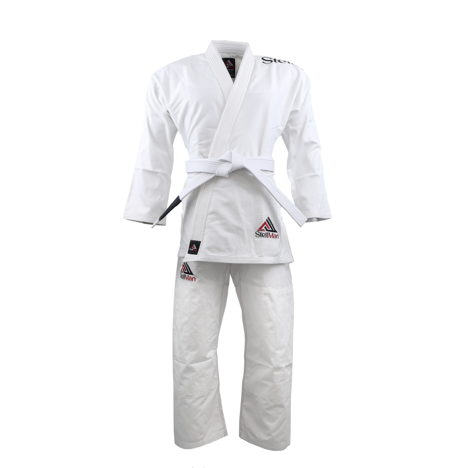 Stellman Core Brazilian Jiu Jitsu White 350gsm Grappling Fighting Uniform BJJ Gi