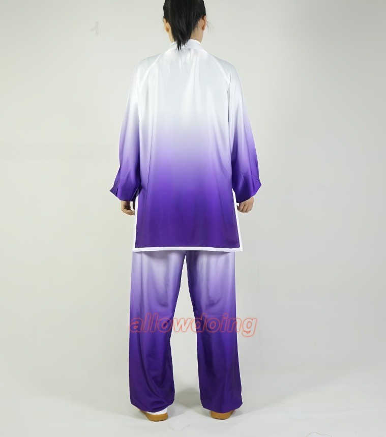 Tai Chi Clothing Set Unisex Kung Fu Wing Chun Uniform Martial Arts Practice Sets