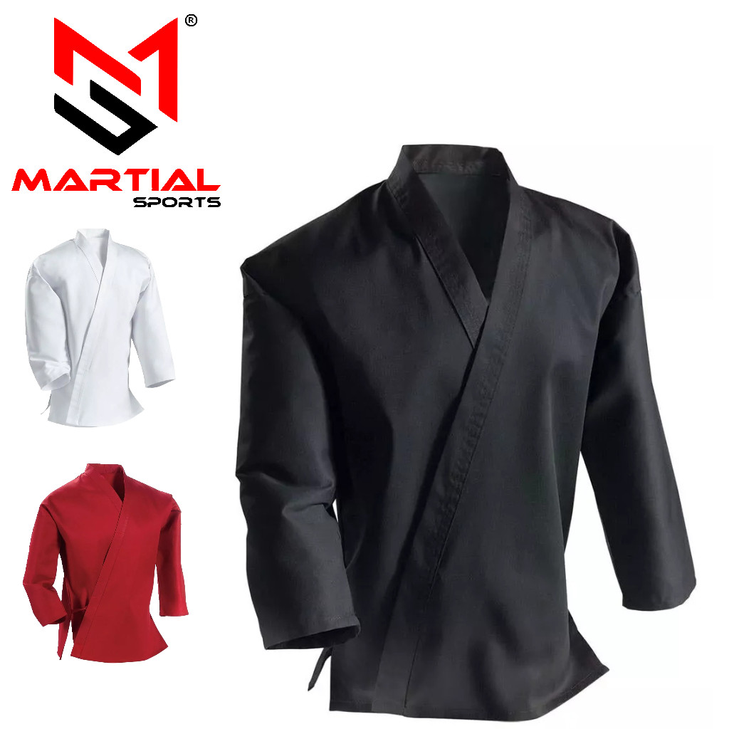 Martial Sports Lightweight Karate Uniform Gi Jacket Only – Free Shipping