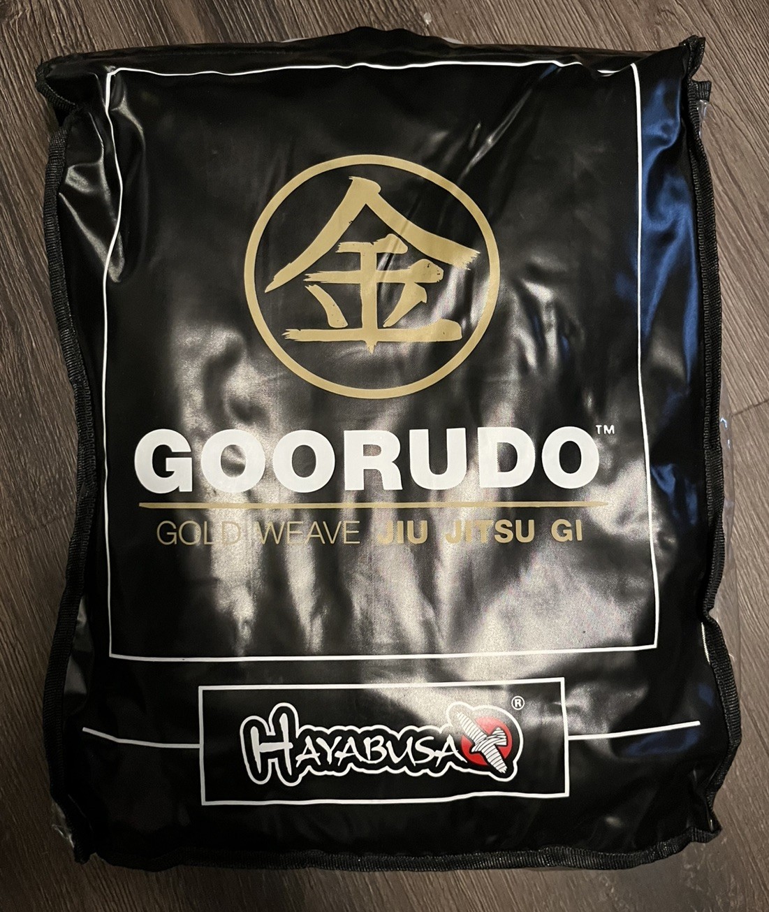 New Hayabusa Men’s Goorudo 3 Gold Weave Jiu Jitsu GI Black Size A1