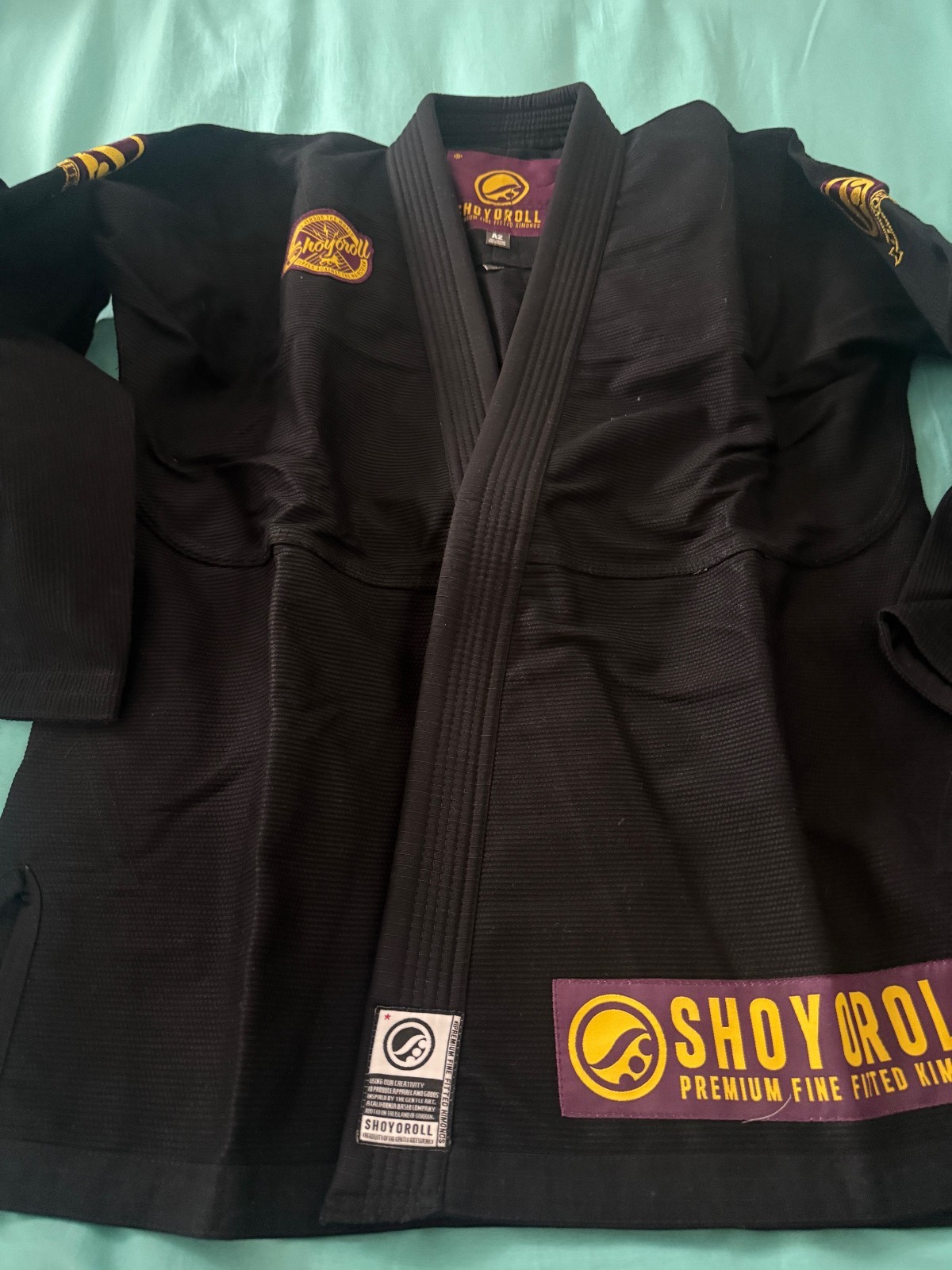 Shoyoroll Batch 83 Mamba Competitor Size A2 Black Gi New – BJJ-BNIB