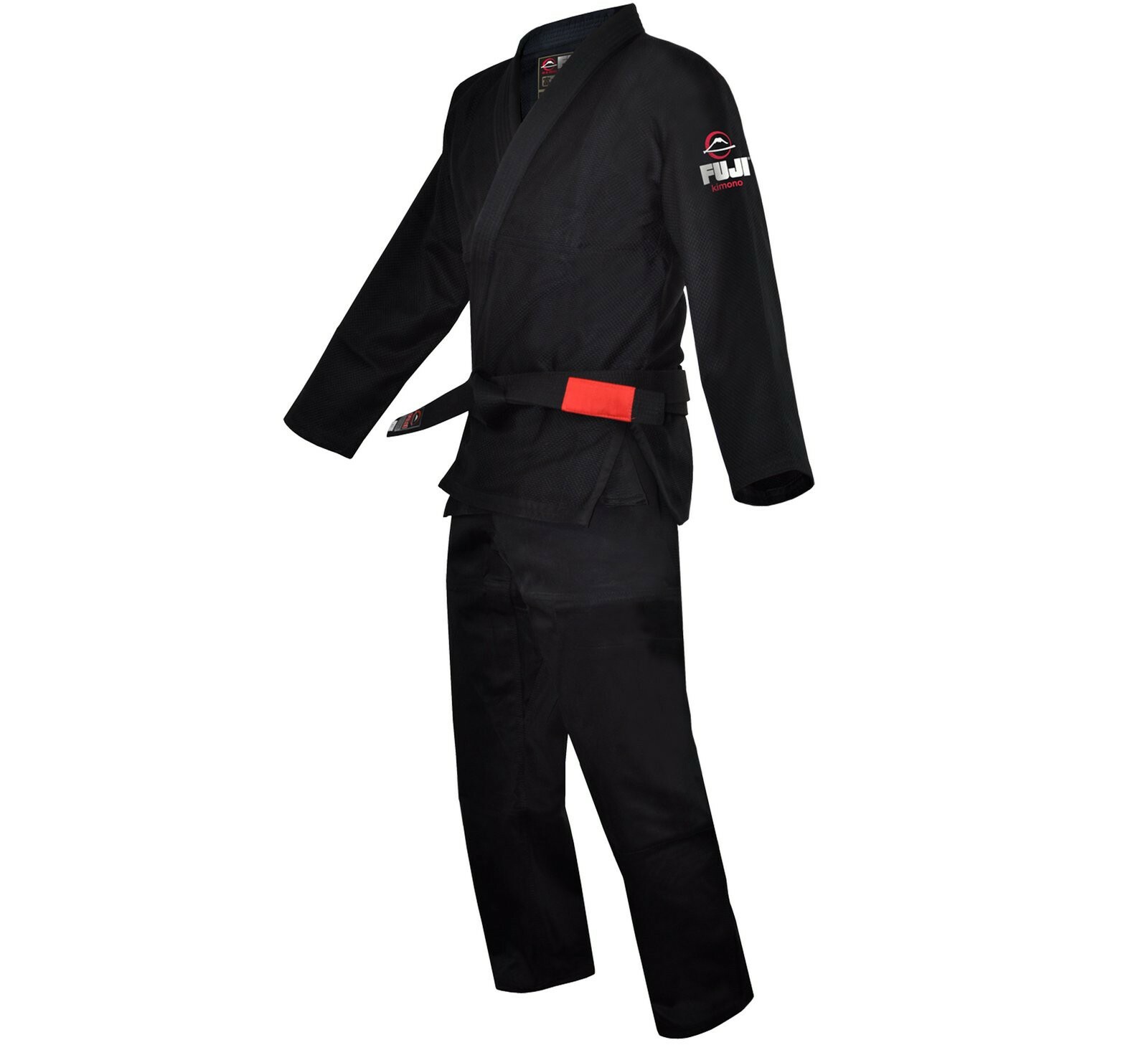 New Fuji Sports All Around Mens Brazilian Jiu Jitsu Gi Jiu-Jitsu BJJ – Black