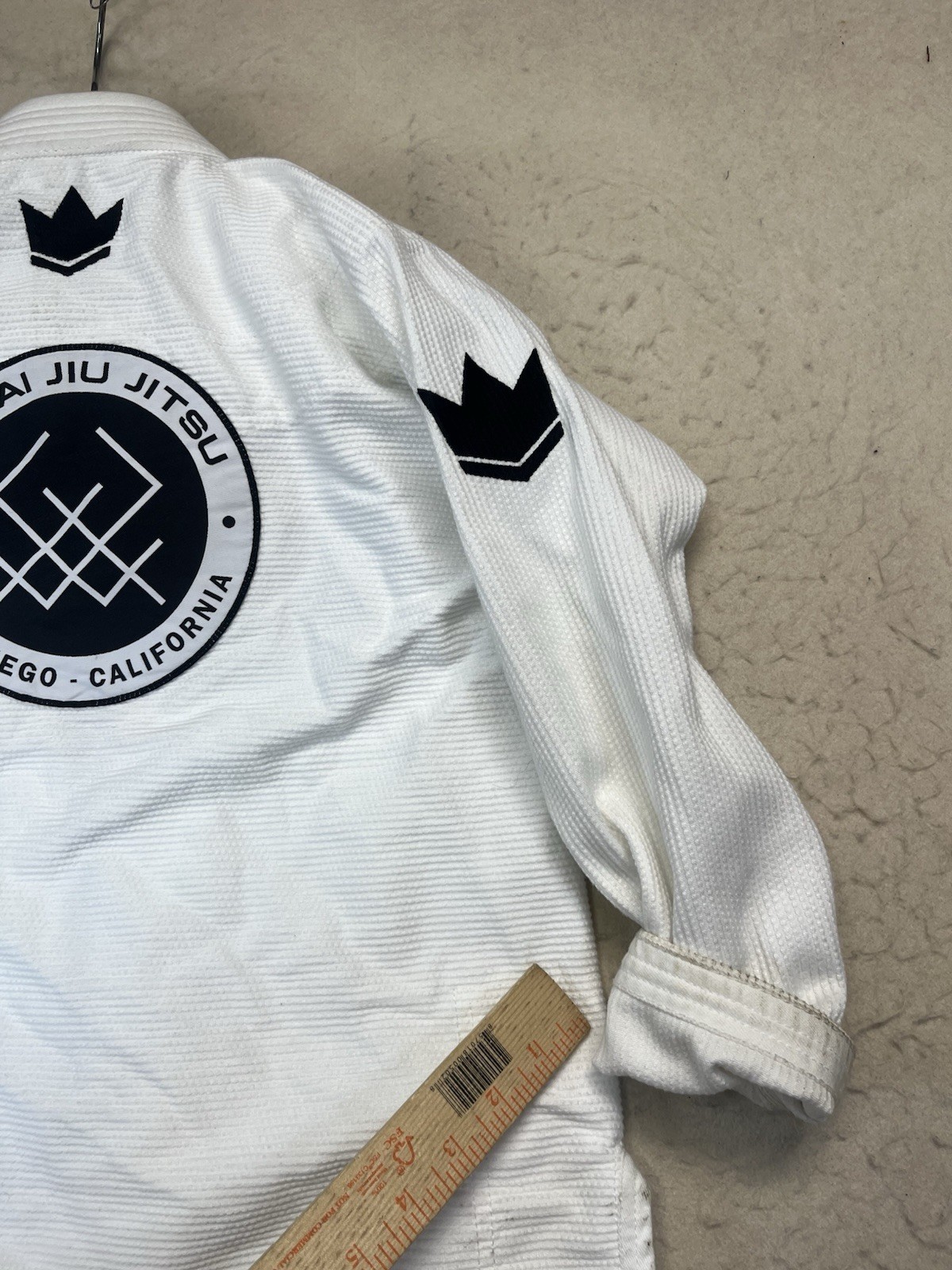 One Jiu Jitsu Kingz Brazilian Kimono White Size M1 Top Only See Pics
