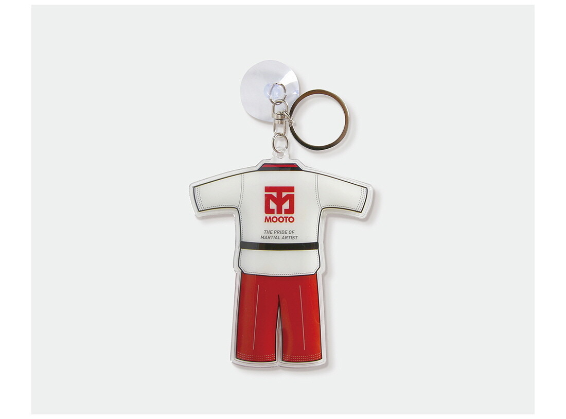 MOOTO Poomsae Uniform Key Chain Martial Arts Accessory Keyring Key Holder