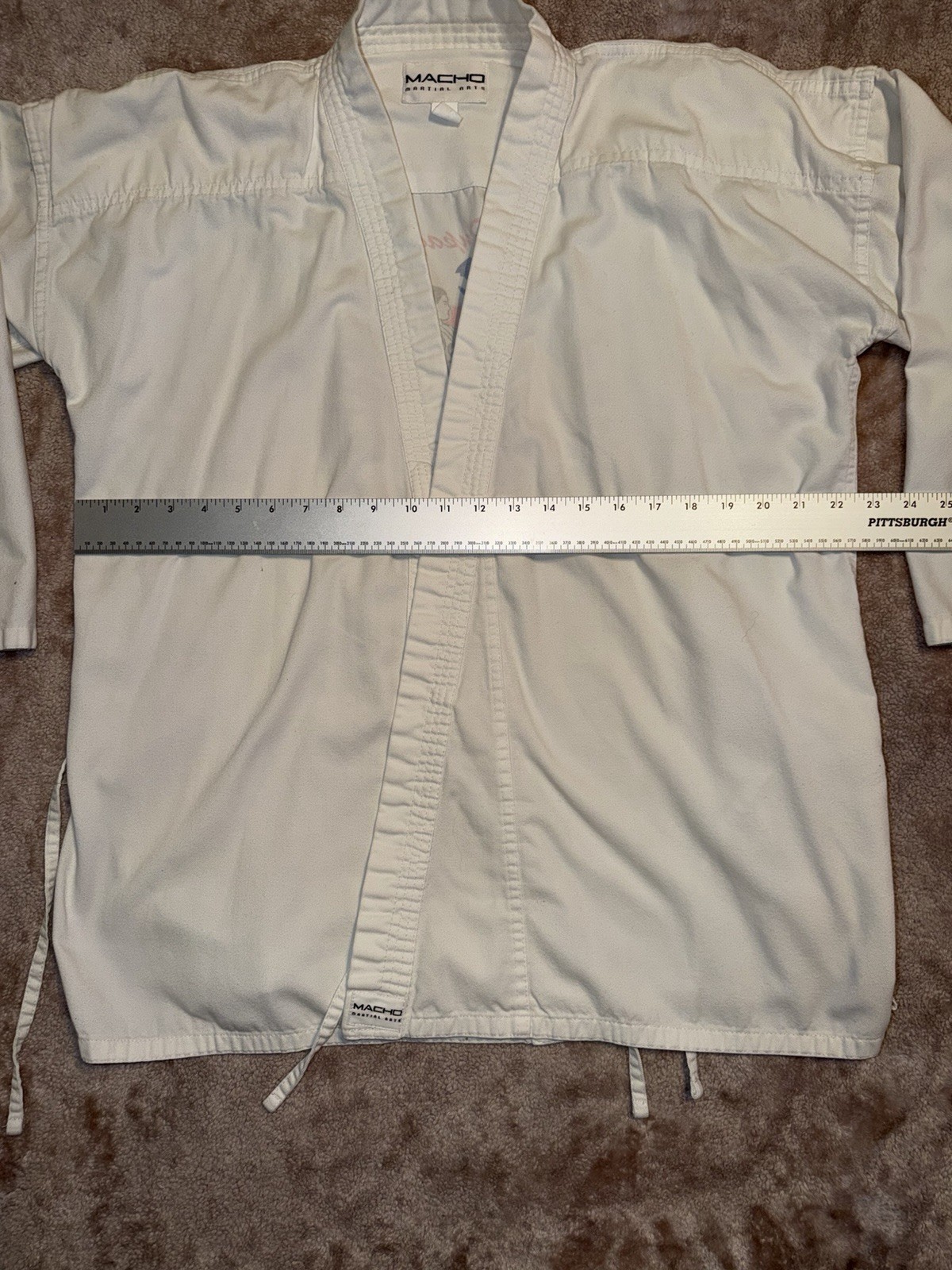 Vintage Martial Arts Gi Jacket Mandeville Karate Macho Martial Arts Brand