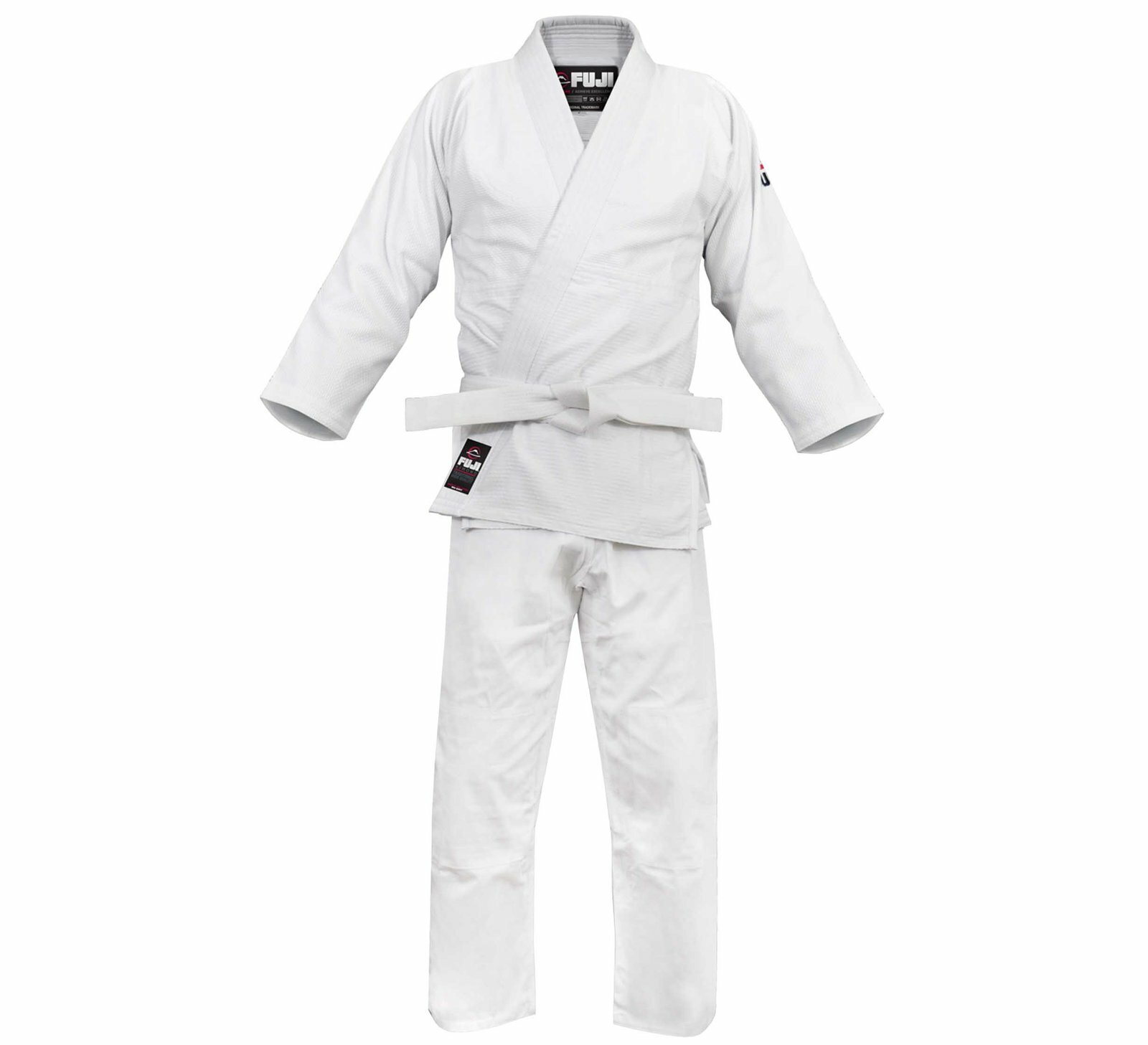 New Fuji Sports Mens Kids Womens Single Weave Judo Gi Kimono – White