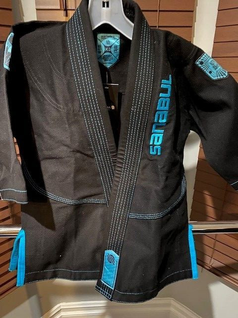 SANABUL Jiu Jitsu Blue Neo Gi Kimono “TOP ONLY” Size KO Child Small New w Tags