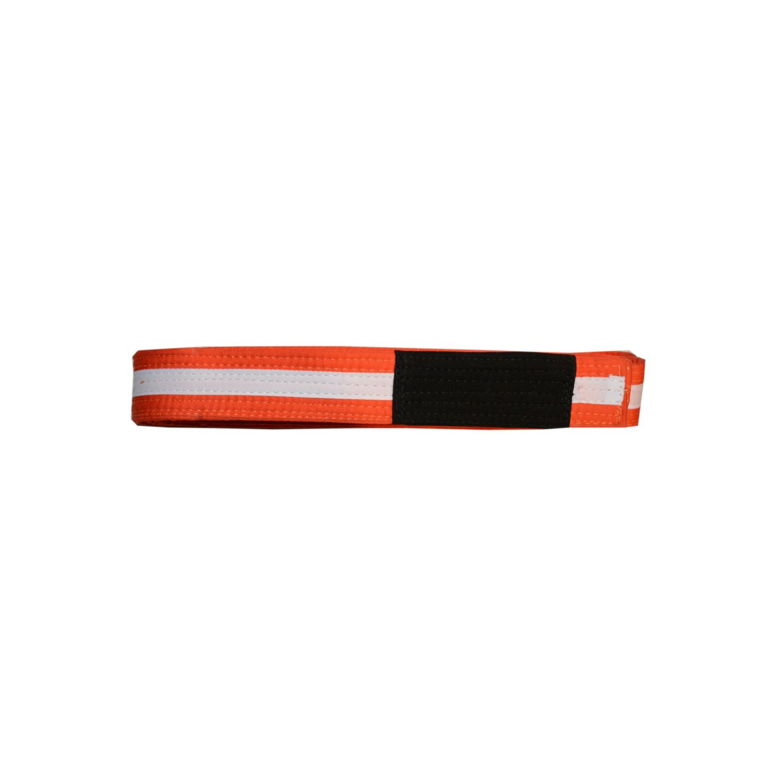 Youth Brazilian Jiu Jitsu Belt Kid BJJ Orange/White Belt Size XL 100% Handmade