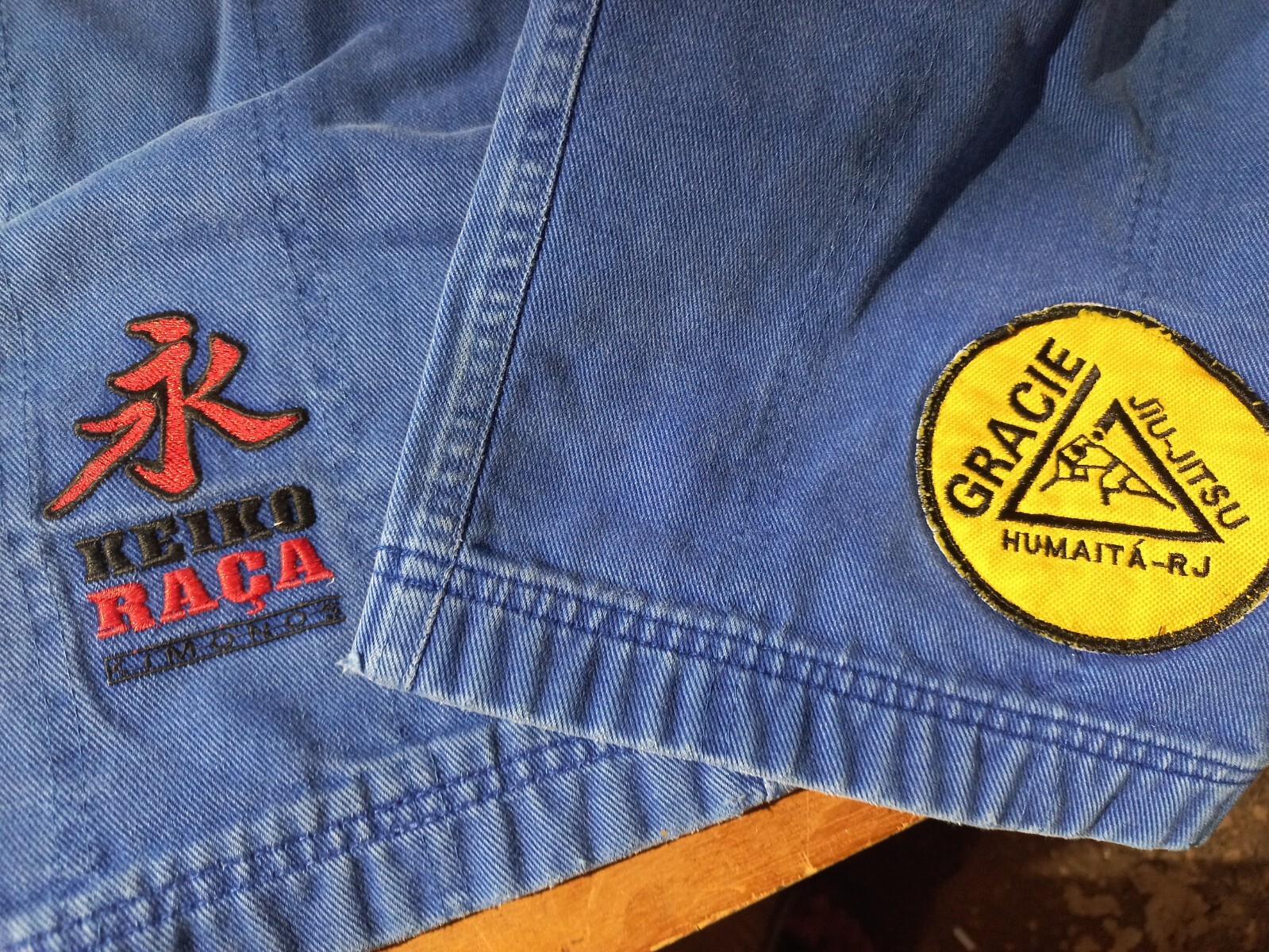Blue Fuji Jiu Jitsu Gi, Kimono & Keiko Raca Pants Combo Size A2 Victory Kimonos