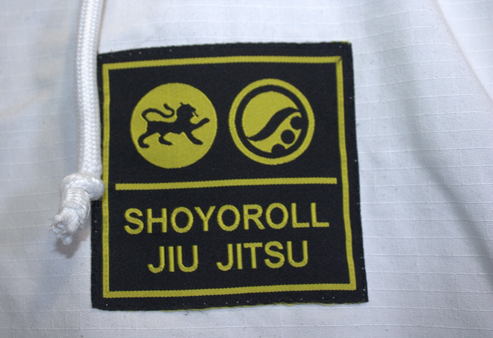 Shoyoroll Premium Jiu‑Jitsu Gi Men’s Size A3 White BJJ Kimono Jacket Embroidered