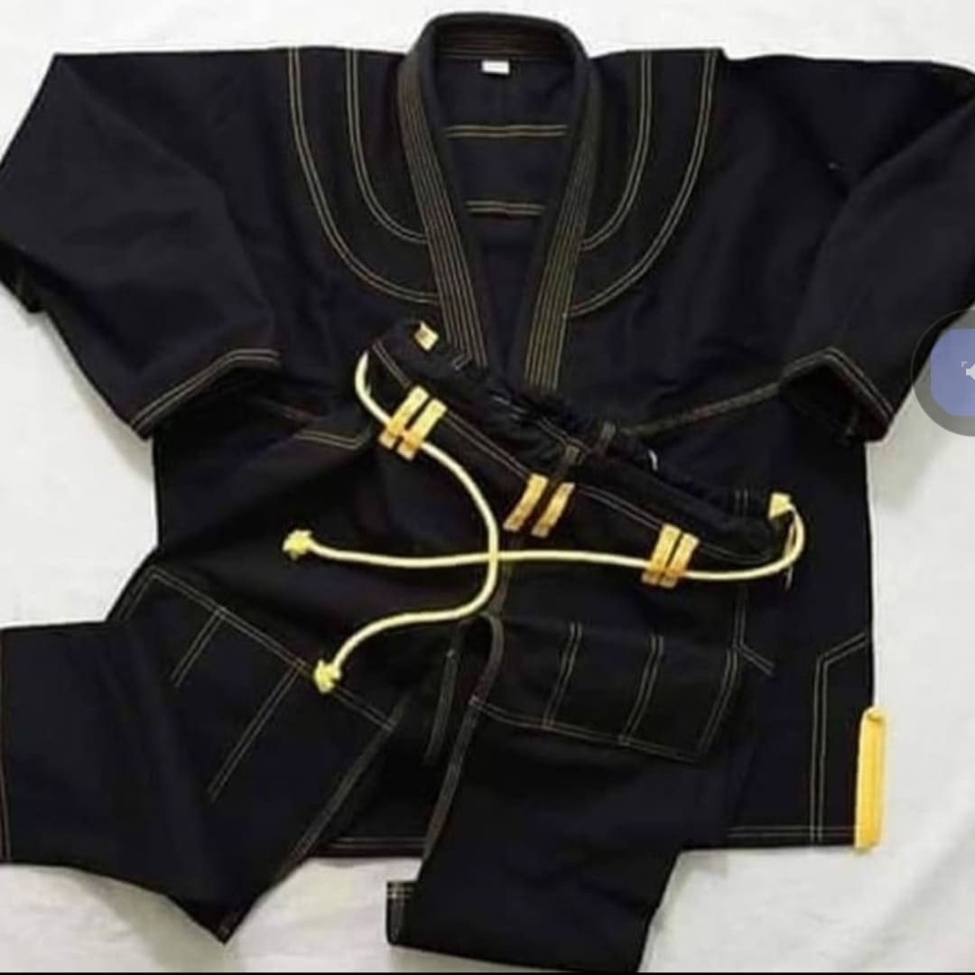 Martial Arts Training Uniform Karate Suit Blue Uniform Set Jacket and Pants
