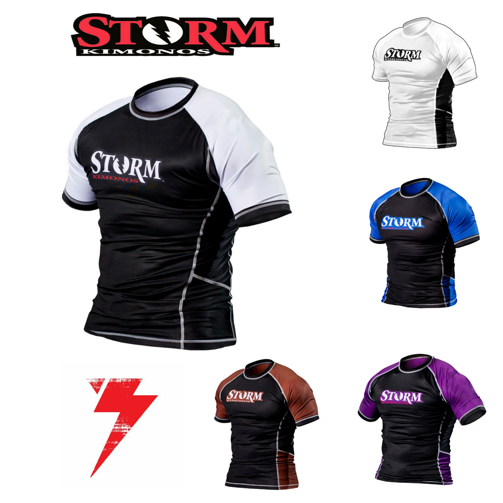 HOLIDAY SALE STORM Kimonos “COMP-FIT” Brazilian Jiu Jitsu BJJ MMA Gi Rashguards