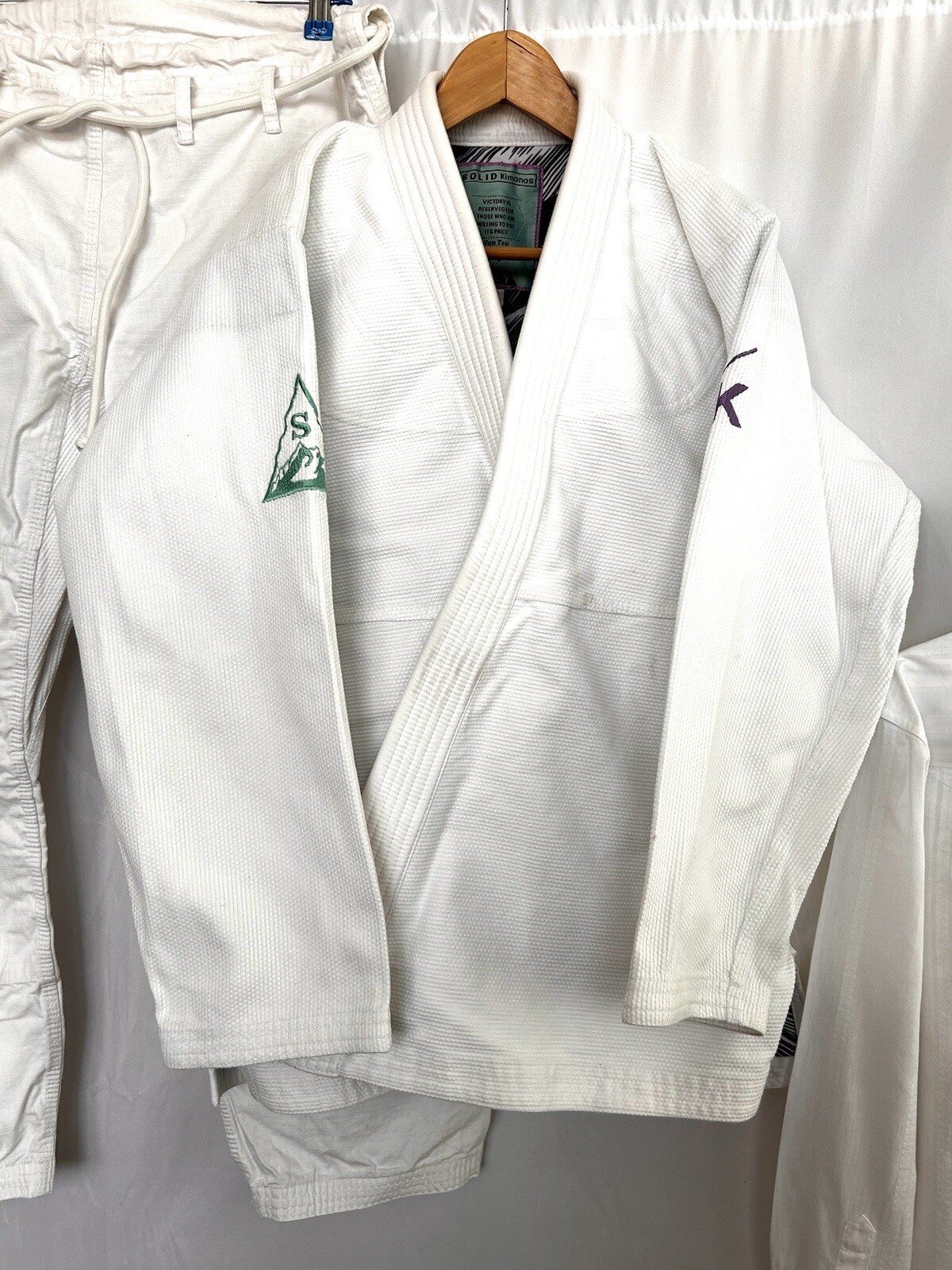 Solid Kimonos Sun Tzu A3 Rare GI Easton Training Center Jiu Jitsu Jacket & Pants