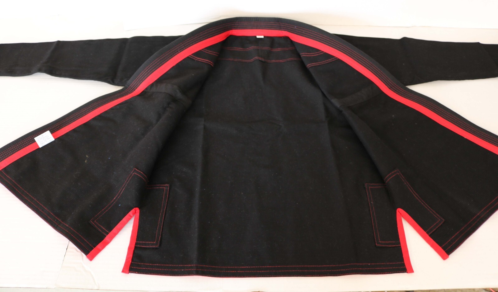 Martial Sports Brazilian Jiu Jitsu Gi Uniform – Black/Red, Free Belt, Free Ship