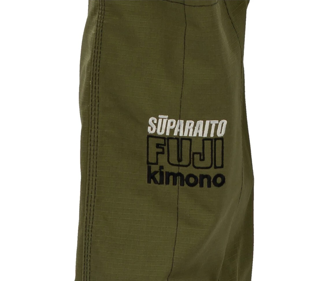 FUJI Suparaito BJJ GI, Martial Arts Uniform Brazilian Jiu Jitsu Gi Size A2L