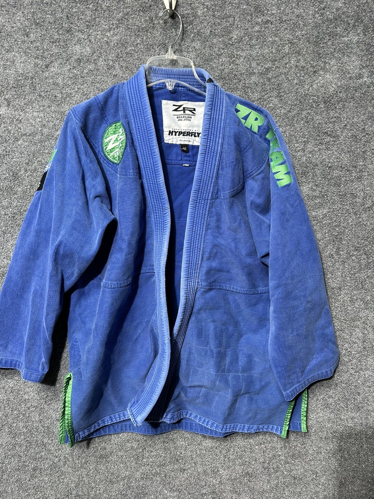 hyperfly Gi Men’s Size A3 BJJ Gi blue Jiu-Jitsu Uniform